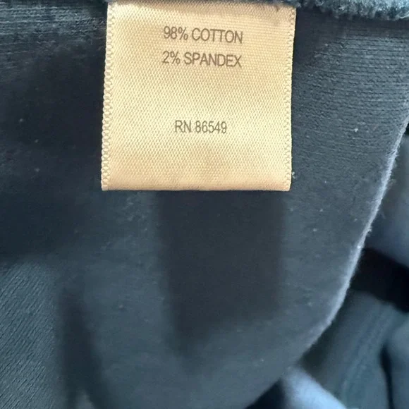 Tommy Bahama Men's M Pullover Sweatshirt Quarter Zip Blue Cozy Casual - Picture 5 of 5